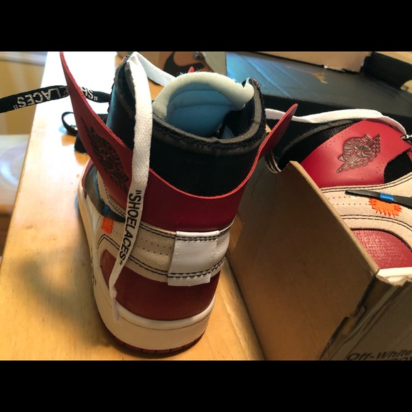 Jordan 1 off white OG Chicago - Picture 5 of 8